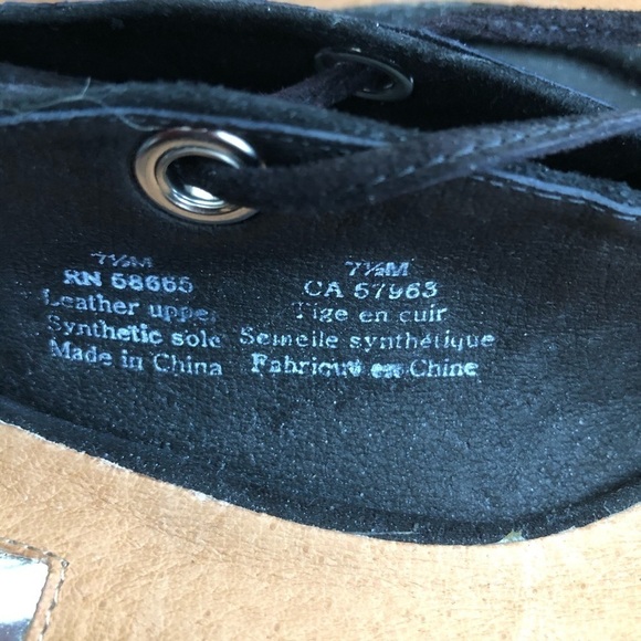 Halogen Nella Ghillie Black Suede Flats - Picture 8 of 8